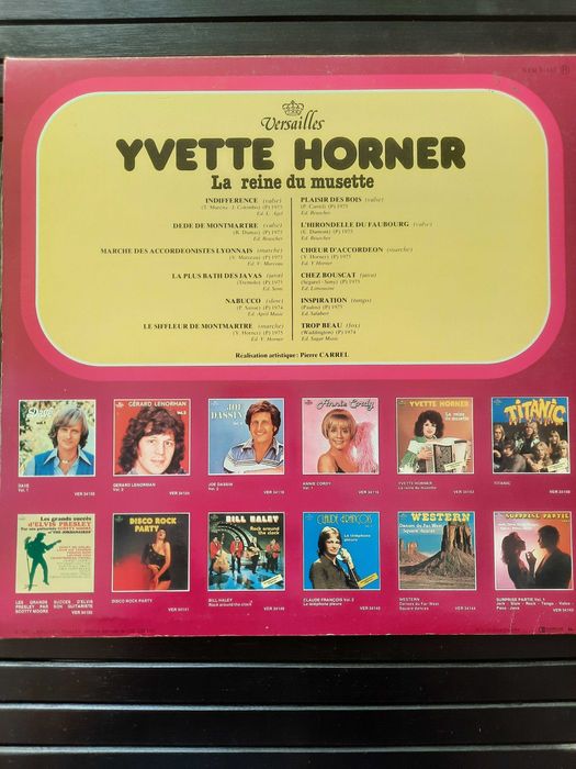 Yvette Horner - La reine du musette/płyta winylowa