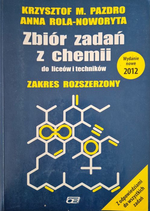 Zbiór zadań z chemii Pazdro