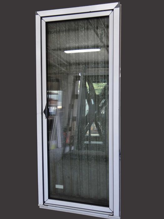 1x Antracyt Gealan 9000 98x229 Niski próg okno balkonowe