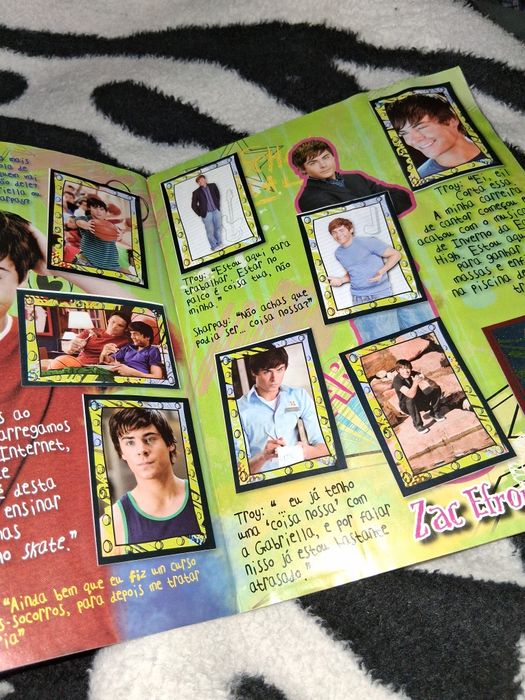 Caderneta cromos High School Musical
