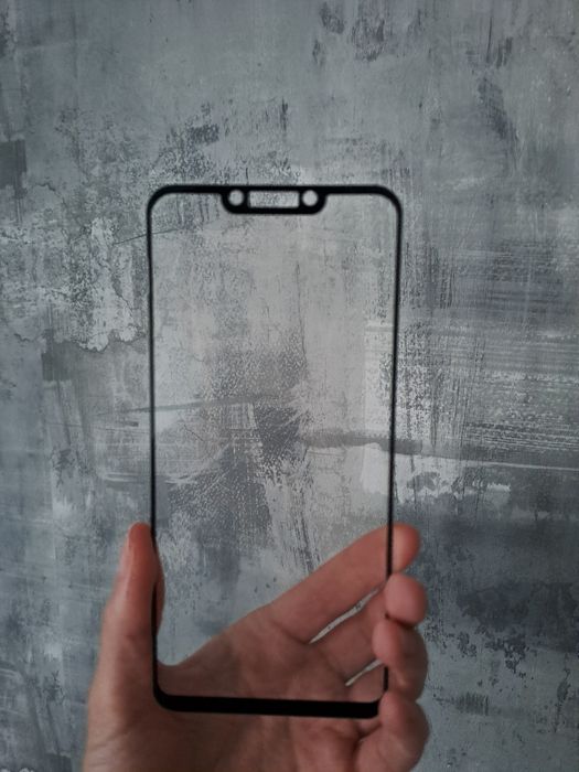 Szkło na ekran Huawei Mate 20 Lite z czarną ramką nowe