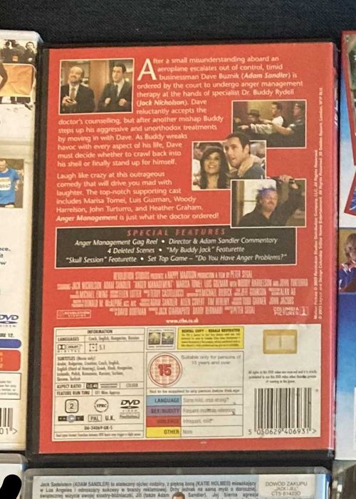 DVD Dwóch gniewnych ludzi (2003) Język ANG / Napisy PL