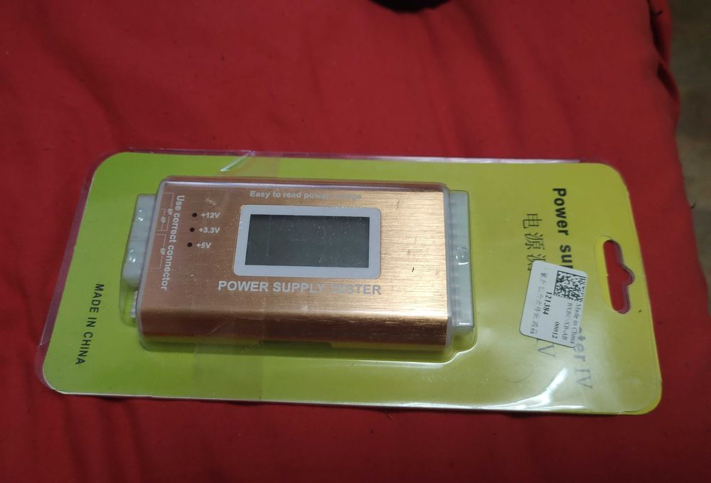 Тестер компьютерного блока питания V2 2024, алюминий