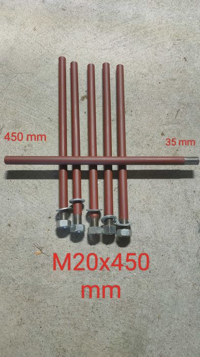 Śruba szpilka M 20x450