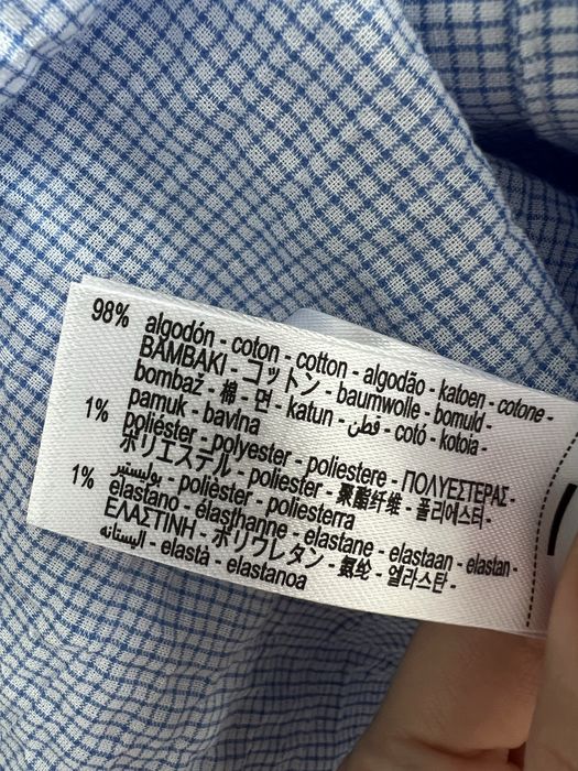 Рубашка Zara оверсайз хлопок
