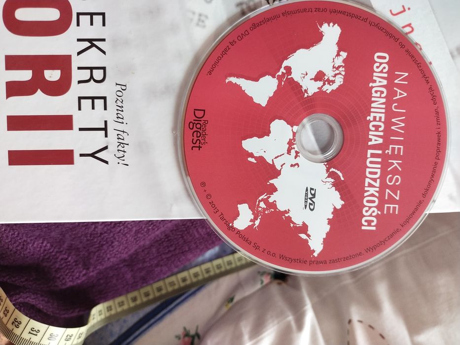 Historia wielkie sekrety+płyta ościągnięcia ludnosci