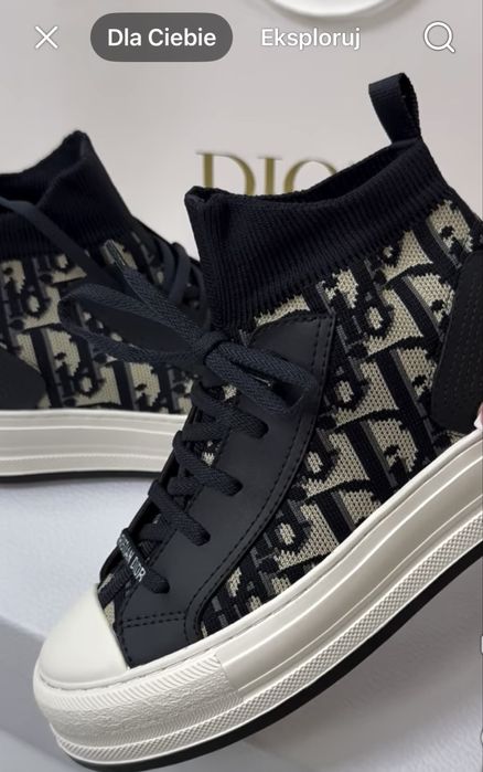 Buty Dior trampki 37