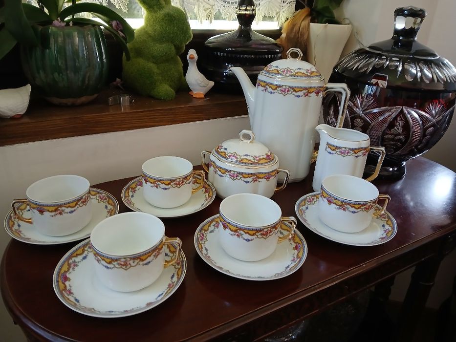 Ćmielów przedwojenne Gniezno serwis dla 5 osób