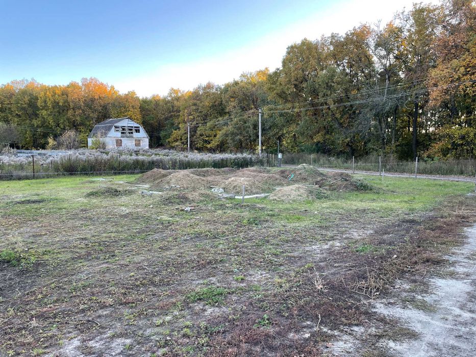 Продам ділянку 9 соток з фундаментом + будка Суми - Липняк