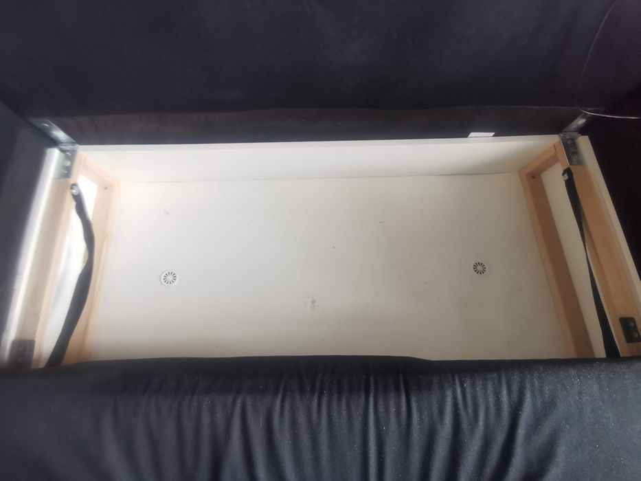 Sofa narożnik IKEA LUGNVIK rozkładany z pojemnikiem