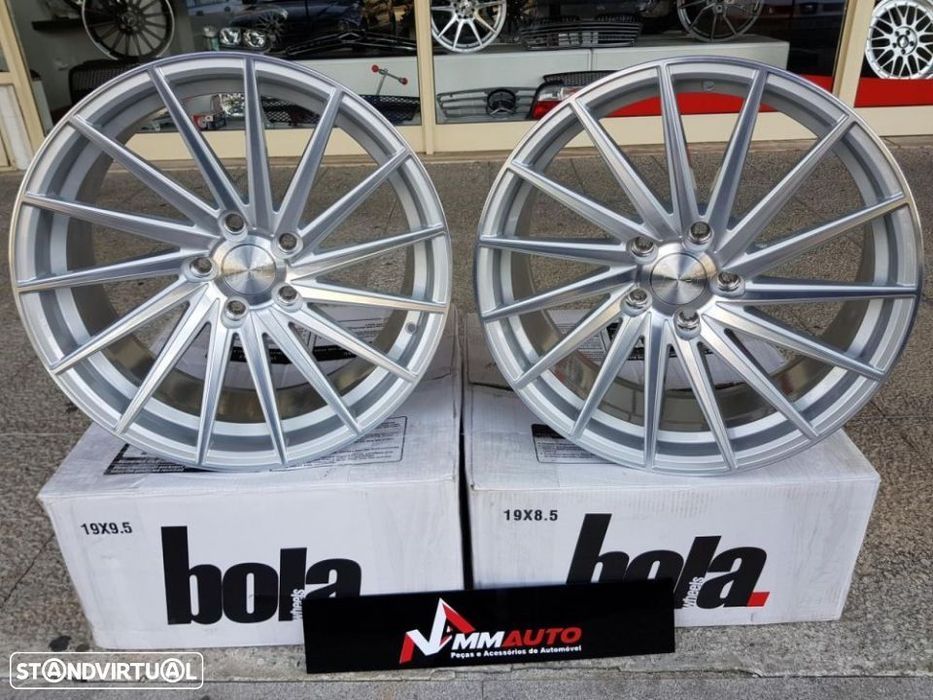 Jantes BOLA ZFR Silver Polished 19