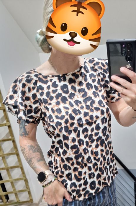 Bluzka motylek panterka