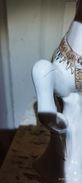 Фарфорова статуетка Будьоновец на коні
