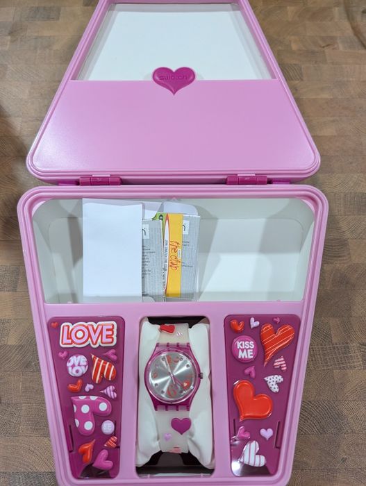 Relógio Swatch Special Edition "Kiss Me" (Dia dos Namorados 2004) - Vi