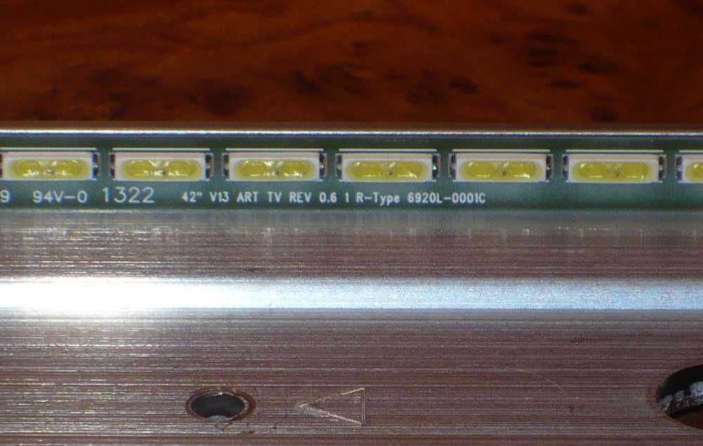 Listwa LED 6922L-0072A - LG 42LA660S-ZA. Podświetlen. matrycy LC420EUH
