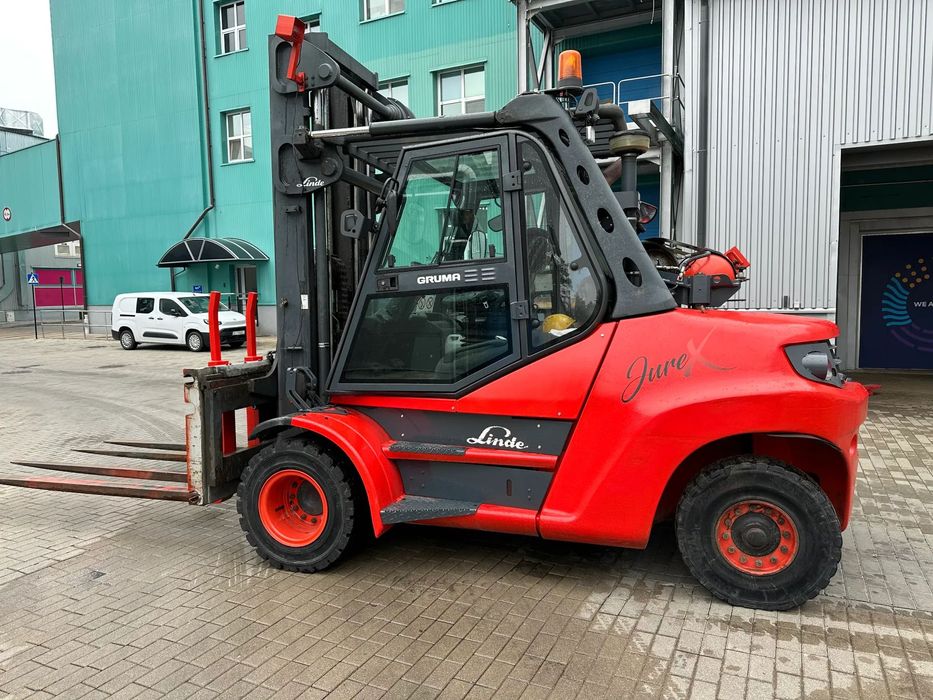 Linde H80T-01/900  Wózek widłowy LINDE H80T-01/900