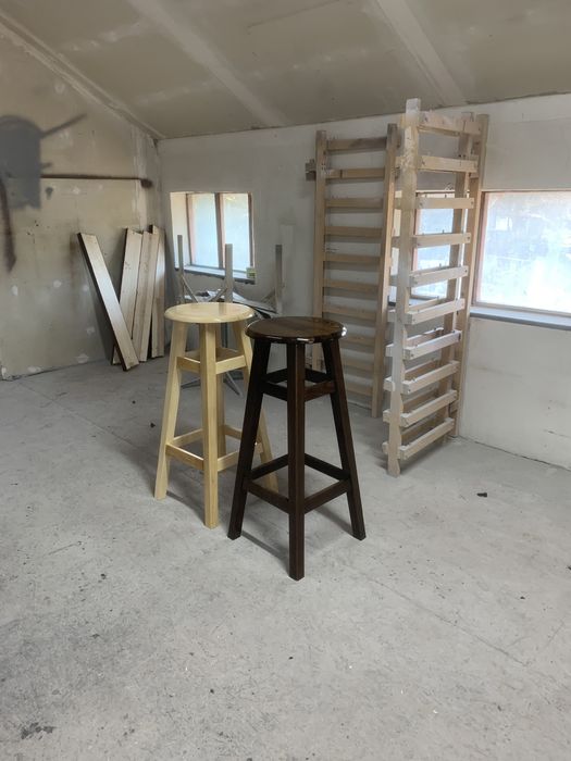 Барний табурет з дерева Бук стулья для кафе 1250грн