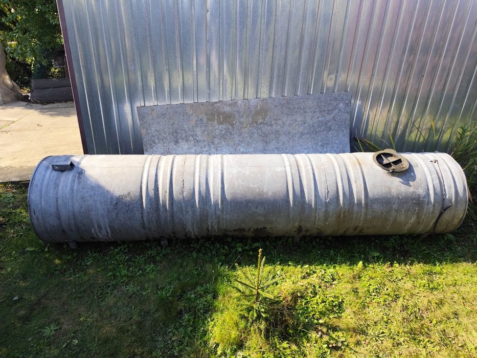 Beczka Metalowa Duża Zbiornik Mauzer