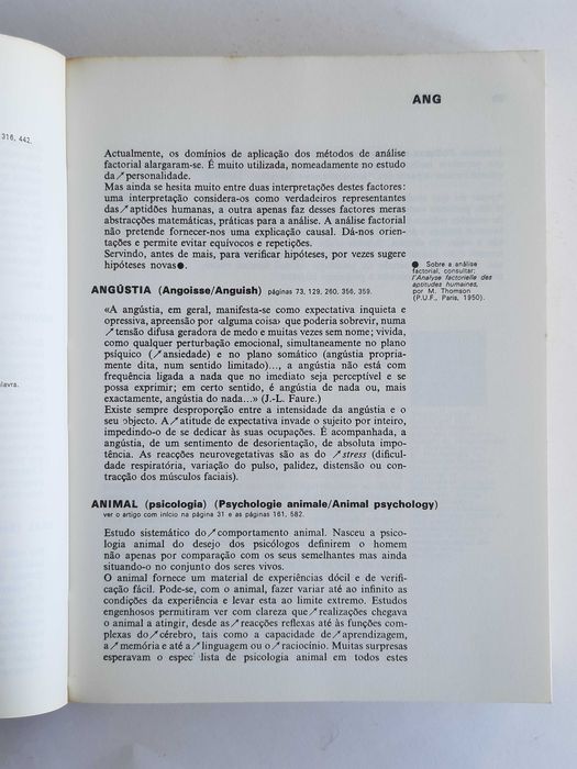 Dicionário da Psicologia