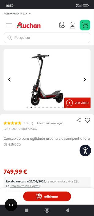 Troco ou vendo trotinete