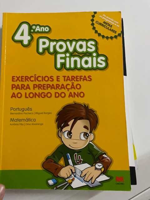 Livros de Exercícios de Estudo para o 4º ano