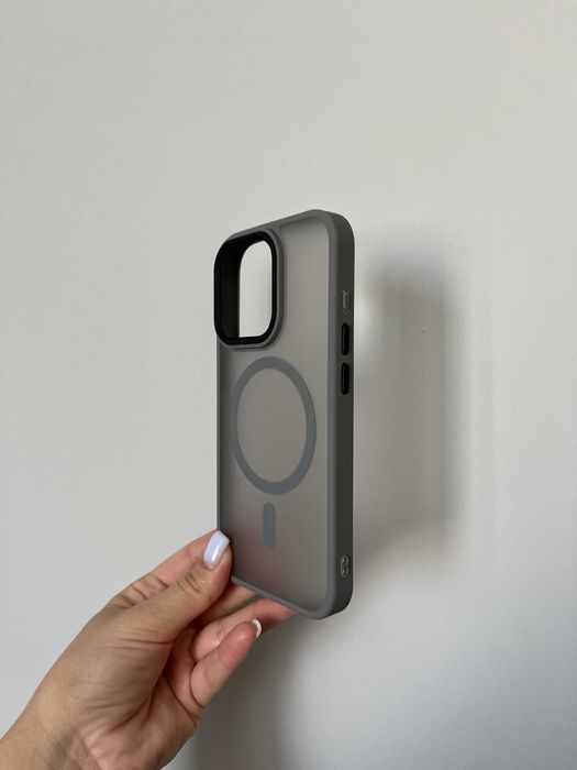 Чохол QMatte Magsafe для iPhone 15 Pro Max / чехол айфон 15 про маг