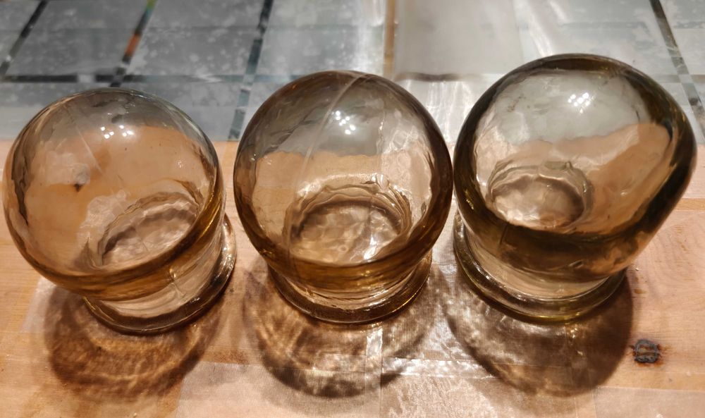 Стекляные медицинские банки