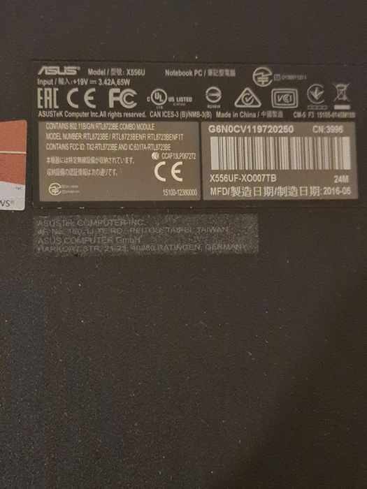 Vendo  Portátil Asus