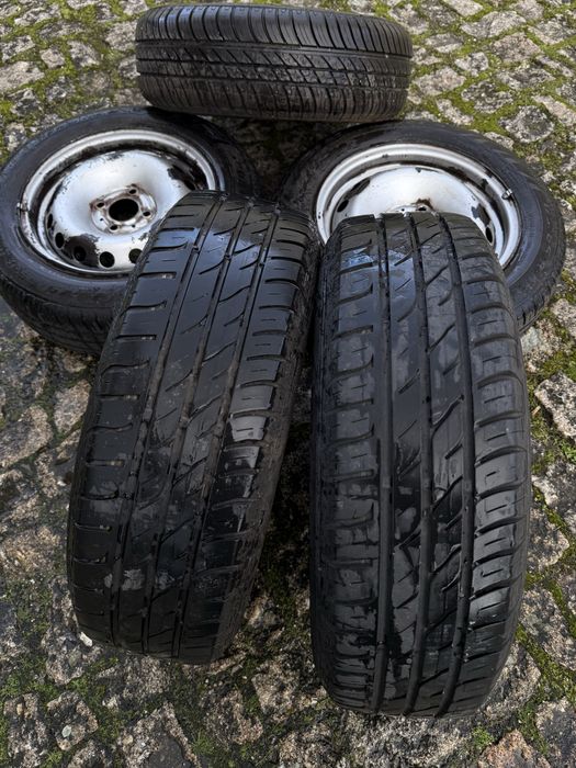 Jantes 14" com pneus 175/65R14