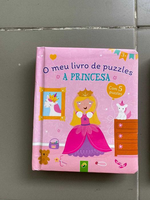Livros com Puzzles para crianças