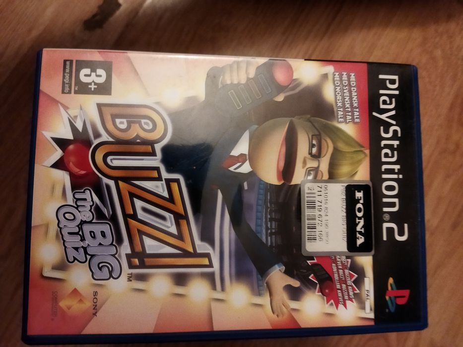 Buzz The Bóg quiz na konsole PlayStation 2 ps2