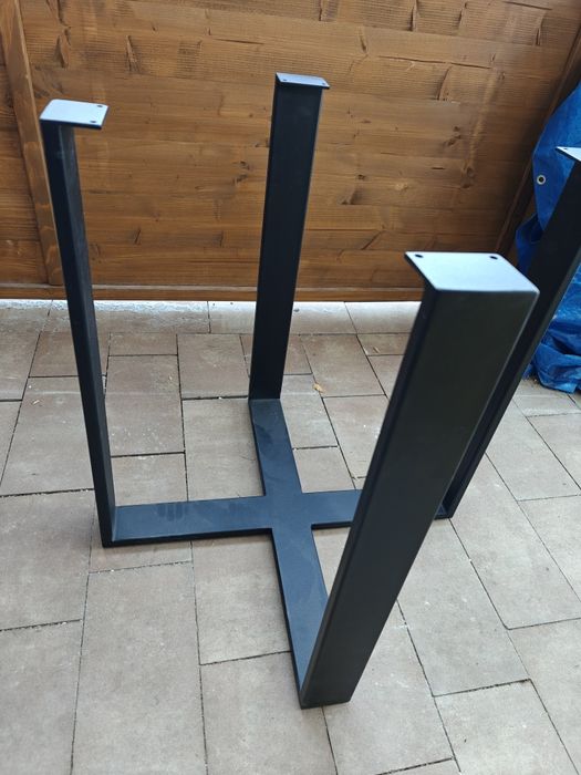Stalowe nogi do stołu okrągłego loft