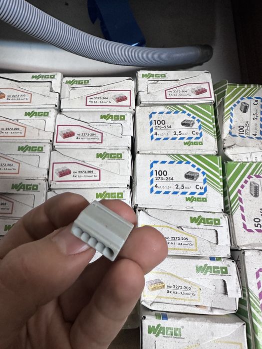 Ligadores wago 3/4/5