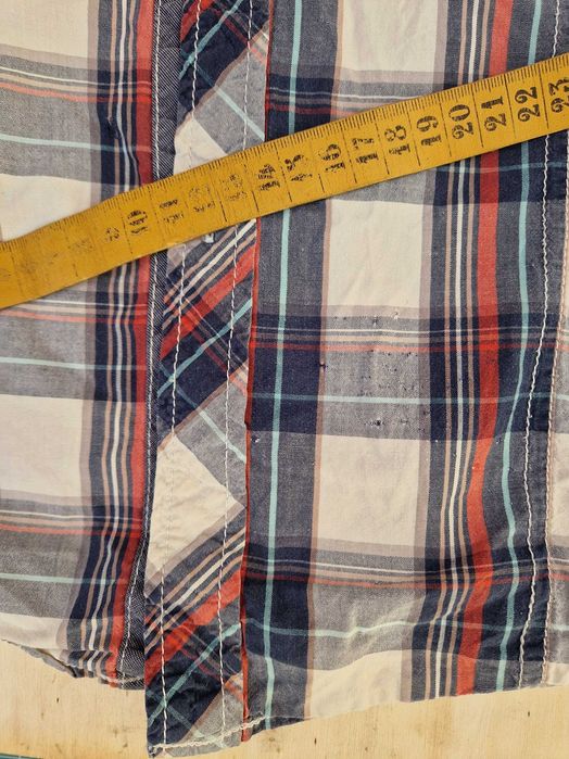 Koszula w kratę - Lee Cooper - krótki rękaw - M