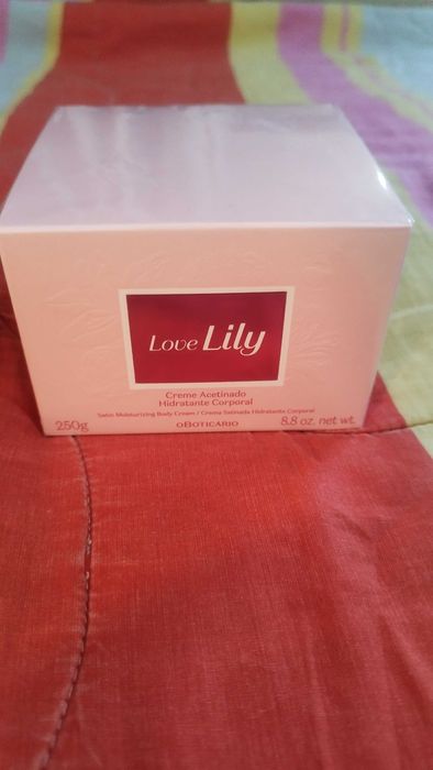 Vendo creme boticário love Lily