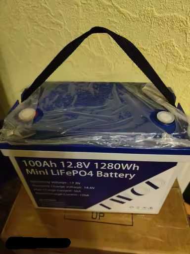 Акумулятор PWOD LiFePo4 12V100Ah 100A BMS 6000 Cycle