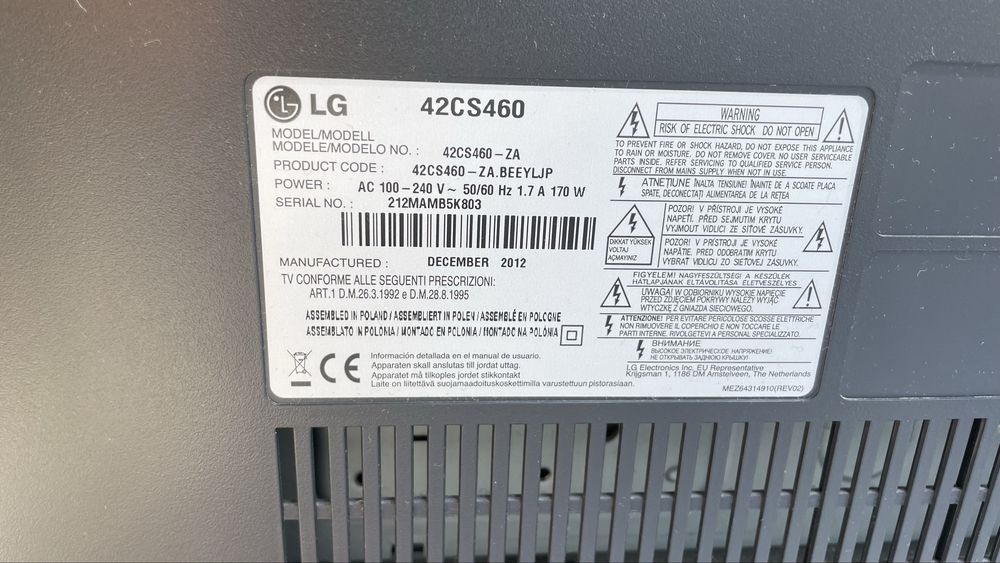 Telewizor LG 42 cale