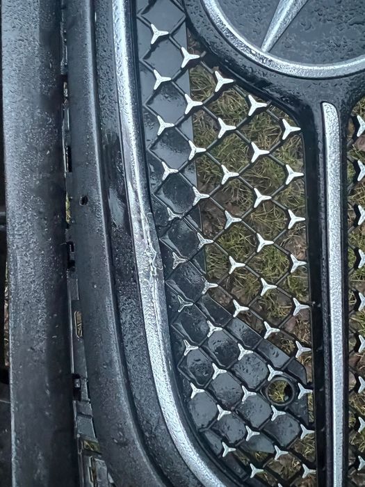 Mercedes E Klasa W214 214 AMG zderzak przedni grill komplet oryginał