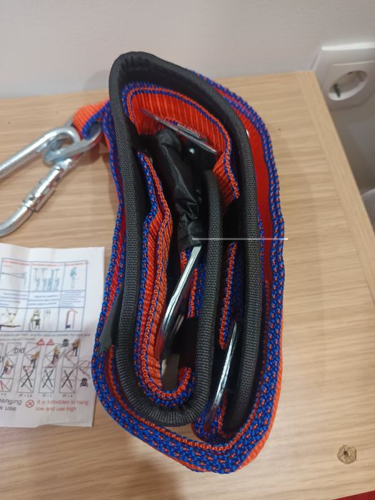 Kit de equipamento de escalada em árvore