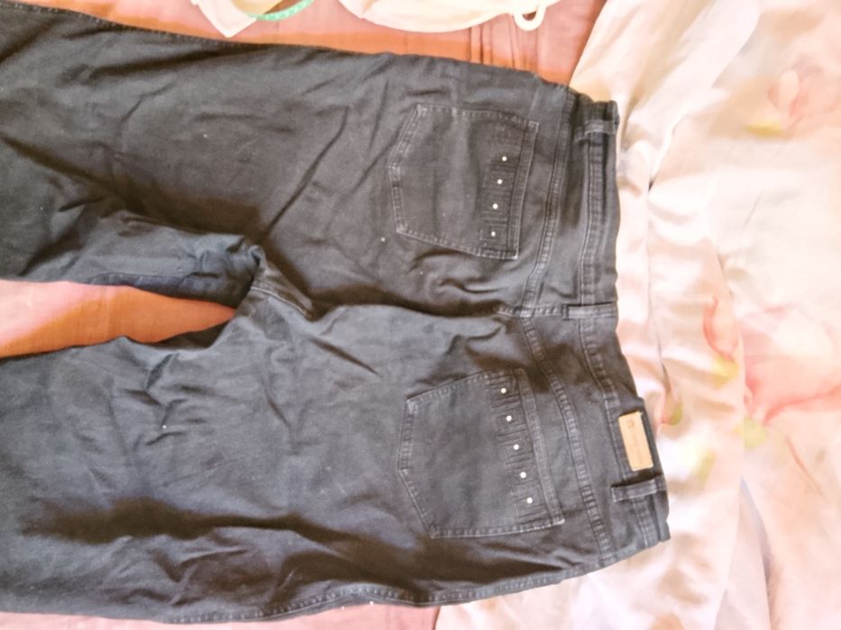 Jeansy damskie czarne xxl