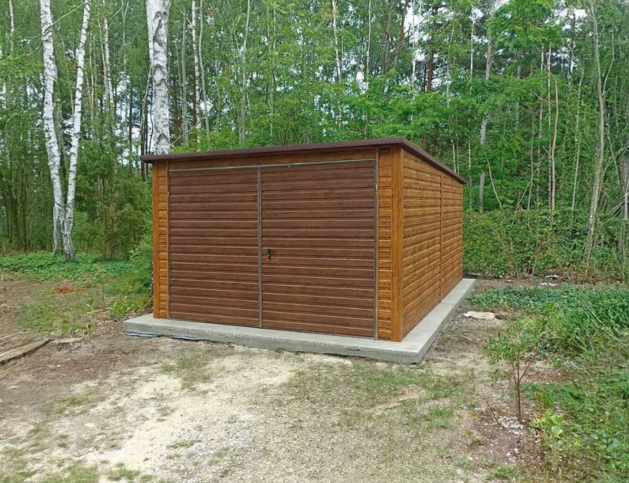 Garaż blaszany 3,5x5, garaże blaszane. solidne konstrukcje, raty