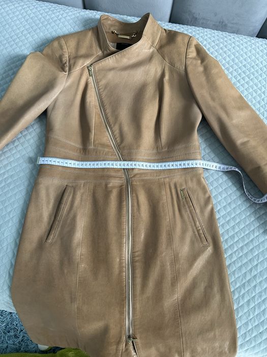 Płaszcz ze skóry naturalnej Ochnik rozm. L