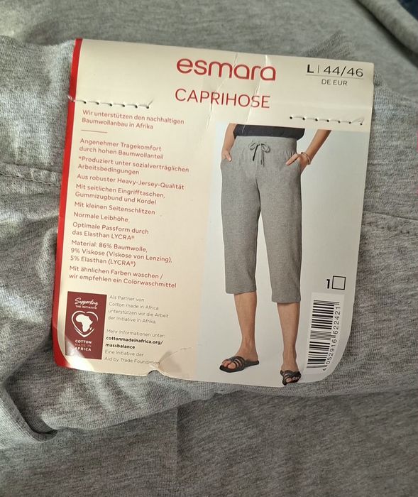 Esmara spodnie rybaczki damskie rozmiar L 44/46