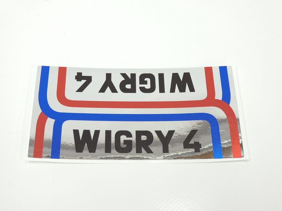 NOWA Naklejka Romet Wigry 4 na ramę Emblemat