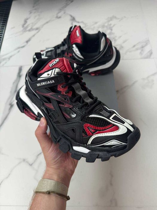 Кроссовки Balenciaga Track 2.0 Black Red 36-45 Новинка Осени 2025! Топ