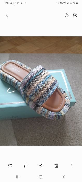 Klapki damski nowe