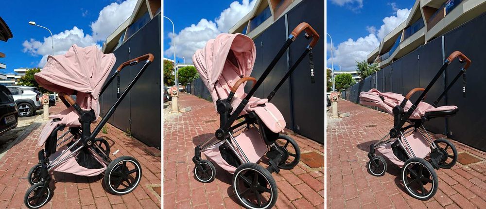 CYBEX Platinum e-Priam - Conjunto Elétrico Completo | Quase Novo