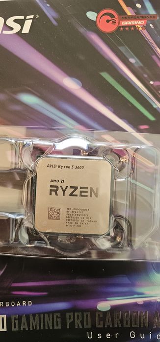 -Bundle Gaming  Ryzen 5 3600 + MSI B450 Pro Carbon AC + 16GB RAM