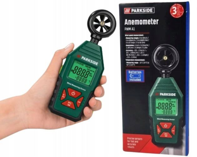 Анемометр pwm a1 сторона парка анемометр термометр