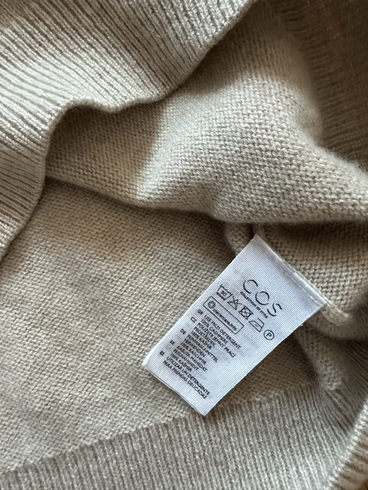 Cos кашемировый  свитер гольф женский